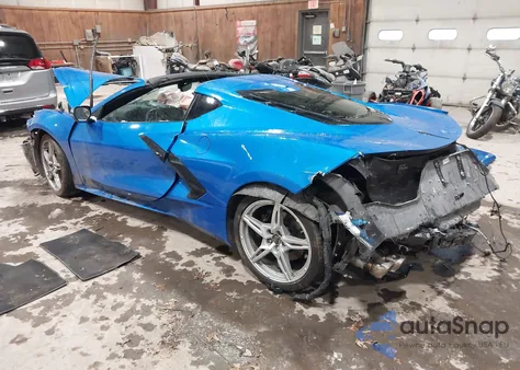 2025 Chevrolet Corvette Stingray Rwd 1Lt from USA, damaged, VIN 1G1YA2D46S5103835